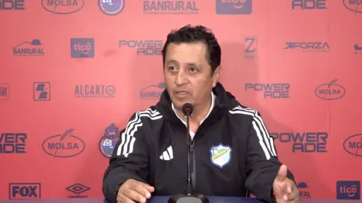 Roberto Montoya, técnico de Comunicaciones, en conferencia de prensa - Captura de pantalla
